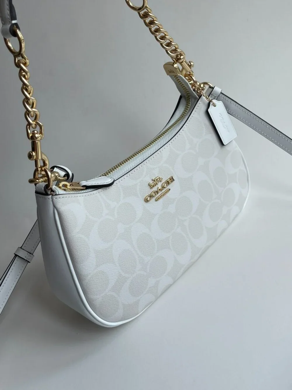 Coach Teri Shoulder Bag In Signature Canvas CA548